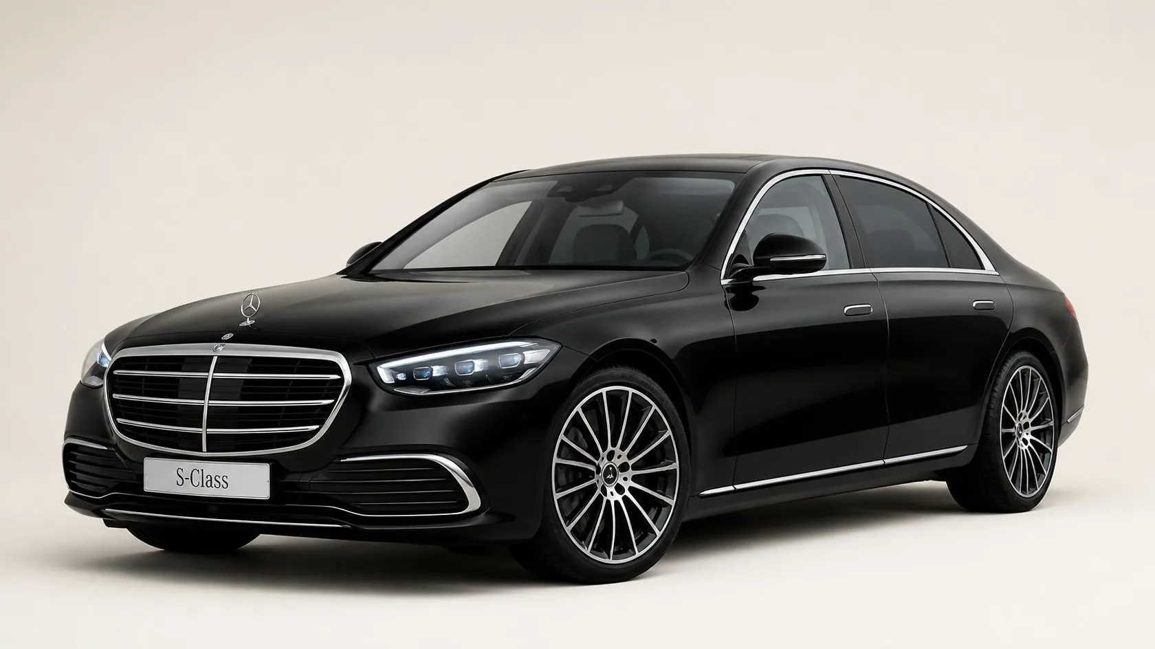 Berline de prestige Mercedes Classe S noire